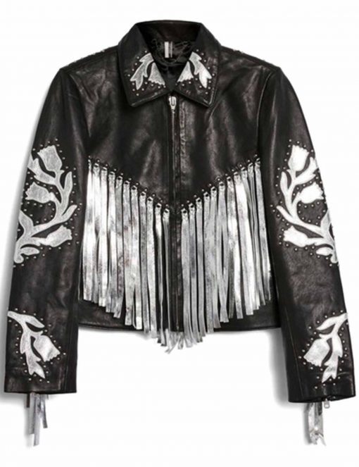 fringe leather jacket